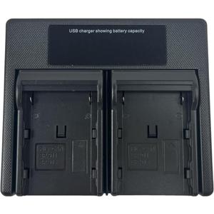 USB LED Dual Battery Charger for BP-911, 911, 914, 915, 945, 950, 950G, 955, 930, 935, 925, 970