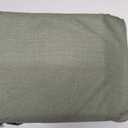 100% Blackout Shield Olive Green Linen Blackout Curtains for Bedroom 96 Inches Long, Back Tab/Rod Pocket Living Room Drapes, Thermal Insulated Blackout Curtains 2 Panels Set, 50" W x 96" L