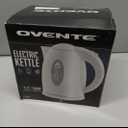 OVENTE Electric Kettle, 1.7L Fast Boiling Water Heater for Coffee or Tea, BPA Free with Water Level Gauge, Auto Shut-Off, Boil-Dry Protection, Indicator Light and Removable Filter, White KP72W