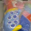 Kids Rugs for Playroom - Soft & Non-Slip 6x6 Feet Round Educational Rug for Learning ABC Alphabet, Numbers, Shapes & Map, Washable Classroom Rug for Toddler Nursery & Kids Room Decor