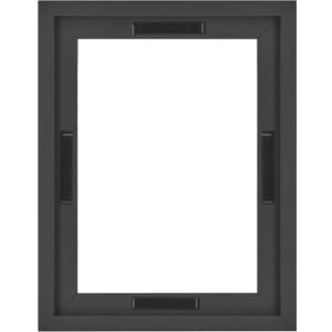 MCS Canvas Float Frames 9x12 Frame, Black Frame for Finished Canvases, Vertical & Horizontal Wall Hanging Large Frame with Adhesive for Canvas Paintings (1-Pack)