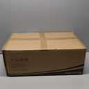 Crestlive Outdoor Chaise Lounge Cushions, 3 Years Fade Resistant Water Resistant Lounge Chair Cushion, 72''L x 21''W, Set of 2, Red Cabana Stripe