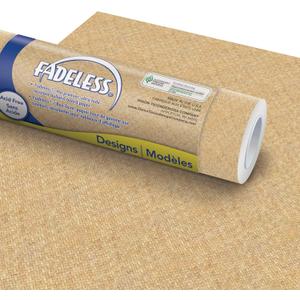 Fadeless Bulletin Board Paper, Fade-Resistant Paper for Classroom Decor, 48 x 12, Wicker, 1 Roll