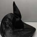 DIY Women's Black Witch Hat  Wide Brim Gothic Halloween Costume Accessory for Masquerade Cosplay party