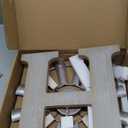 ZAZIWZ Farmhouse Home Signs with Windmill Clock Wall Decor Rustic Home Letters Wall Art for Living Room Kitchen Entryway Dining Room Bedroom (mix color)