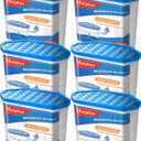 Vacplus Moisture Absorbers 6 Pack, Portable Humidity Absorber Boxes for Your Bathroom, Closet & Car, Dehumidifier with Fragrance Free, 32.0 Oz