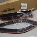 Window Visor for 2010-2024 Toyota 4Runner, Out-Channel Rain Guards Shields Vent Deflector Shade Wind Dark Smoke Ventshade Ventvisor for 10-24 4Runner, Tape-On Outside-Mount, 4PCS
