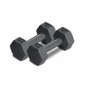RBX HEX DUMBBELLS PAIR, 5LB EACH 