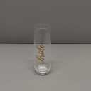 Lillian Rose Gold "Bride" Stemless Champagne Glass