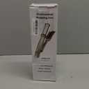 2 in1 Hair Curler Straighter Rotating Iron, Curling Iron Wand for Hair Curling and Straighting, Dry and Wet Styling Tool, Travel for Girls Women (Gold1)