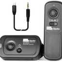 Pixel RW221-S2 Camera Remote Shutter Release Wireless Radio Control Compatible with Sony a1 a9 a7 a5000 a5100 a6000 a6300 a6400 a6500 a6600 RX100II HX300 HX400 HX400V HX50V RX10 Replaces RM-SPR1