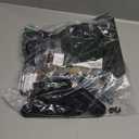 PERLESMITH Full Motion TV Wall Mount for 27-60 Inch Flat & Curved TVs, Single Stud TV Mount with Articulating Swivel Tilt - Wall Mount TV Bracket VESA 400x400mm up to 77 lbs, Perfect Center Design