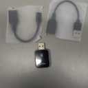 HaMeby Wireless CarPlay Adapter for iPhone, Convert Wired to Wireless CarPlay Adapter, Mini Size with Extension Cable USB & USB-C/Type-C, Stable Car Control & No Delay