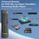 Universal-TV-Remote-Control for Samsung, LG, Hisense, TCL, Sony, Vizio, Onn, Toshiba, Philips and More DVD, Blu ray Player, Soundbar Devices