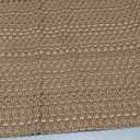 MatEssenz 20"x30" Kitchen Rugs, Woven Kitchen Mats for Floor, Machine Washable Mats Boho Style, Non Slip, Anti-Skid TPR Backing for Kitchen, Non-Slip, Durable, Easy Clean, Everyday Use Brown