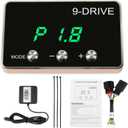 RANSOTO 9 Drive Modes Throttle Response Controller Smart Electronic Pedal Racing Accelerator 807 Compatible with Dodge Charger Challenger Durango Jeep Commander Cherokee Wrangler JK Chrysler RAM