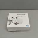 Phone VR Headset, Virtual Reality Glasses Goggles Compatible with iPhone 17 16 15 14 13 12 Pro Samsung Galaxy S24 S23 S22 S21 VR Goggles w/Wireless Headphones for Adults & Kids, White