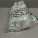 Sosation 30 Pieces Christmas Tree Fences Thick Plastic Picket Mini Fence Border Christmas Tree Barrier Decoration for Pets Fairy Garden Wedding Party Decoration, 12 Inches(White)