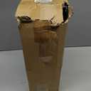 Overhead Garage Storage Rack, Heavy Duty Ceiling Mount Bin Holder for 7-27 Gallon Tote Storage Container Bins, 17-Inch Black Metal Rails for Garage Storage Organization Shelving System, 6 Pack