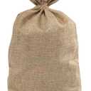 Large Burlap Bags 20x30 Inch Natural Jute Single Burlap Sacks, Reusable Plant Grow Bags Root Vegetable Holders, Strong Potato Sacks for Gardening Planting Food Storage, Outdoor Games for Kids