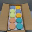 DRKIO 20 Pack Glass Baby Food Storage Containers 4 Oz Baby Food Jars with Lids Baby Food Maker Microwave Dishwasher Freezer Safe 100% Leak-Proof BPA Free