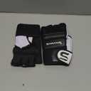 SAWANS Punch Bag Boxing Gloves Karate Mitts MMA Body Combat Taekwondo Training Martial Art Fighting Grappling Muay Thai (Large, Black)