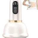 Lymphatic Drainage Massager & Anti Cellulite Massage Tool, Helps Reduce Stretch Marks, Body Sculpting Machine with Microcurrent, Light, Heat & Vibration