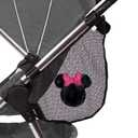 J.L. Childress Disney Baby Side Sling Stroller Cargo Net - Stroller Organizer Attachment for Storage, Mesh Bag for Baby Accessories, Universal Fit - Minnie Mouse
