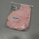 BAIGRAM Women Sleeveless Y2K Beaded Buckle One Shoulder Crop Tank Tops Asymmetric Ruched Slim Fit Summer Boho Going Out Tops Pink (Pink, L)