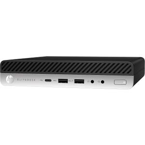 HP EliteDesk 800 G4 Desktop Mini PC, Intel Six Core i5 8500T 2.1Ghz, 32GB DDR4 RAM, 512GB NVMe M.2 SSD, WiFi, USB Type C, Windows 11 Pro With Keyboard and Mouse