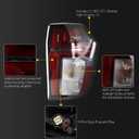 Dasbecan Rear Right Tail Light Compatible with 21-24 Chevy Suburban