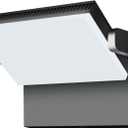 Modern Sleek Flood Lights Outdoor 120W, 18000LM 5000K Waterproof LED Security Lighting, 360° Rotatable Commercial Wall Pack for Yard, Car Lot, Building