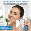 Ear Irrigation Kit, Manual Earwax Removal, Safe Ear Cleaning for Built-Up Wax, Effective Ear Irrigation Flushing System, Gentle Ear Flushing Kit for Adults and Kids at Home