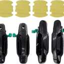 4 Pack Front Rear Left Right Exterior Door Handles + Door Handle Scratch Protectors Kia Sorento 2003-2009 Replace # 82660-3E010, 83660-3E010, 82650-3E010, 83650-3E010