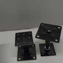 Yarlung 2 Pack Adjustable Support Jacks for Floor, Heavy Duty Screw Jacks House Jack Stand, Floor Joist Jacks Post 4" to 7" for Level and Lift Supports, Floor Straightener, Deck Foundation