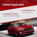 ABS Wheel Speed Sensor Front Right Replacement for Ford Fusion 2013-2019 for Lincoln MKZ 2013 2014 2015 2018 2019 ABS Sensor, Replaces ALS2596 JG9Z-2C204-A DG9Z-2C204-B