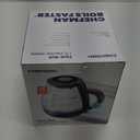 Chefman 1.7-Liter Electric Tea Kettle w/ Borosilicate Glass and Automatic Shutoff - Black