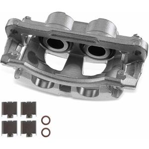 A-Premium Disc Brake Caliper Assembly with Bracket Compatible with Select Dodge and Ram Models - Ram 2500/Ram 3500 2009-2010, 2500/3500 2011-2018 - Front Right Passenger Side