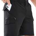 NORTHYARD Men's Cargo Hiking Shorts 9" Lightweight Outdoor Tactical Work Camping Sport Golf Casual Travel Fishing Multipocket