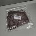 Werkiss Bralettes for Women Natural Lift Wireless Bras No Underwire Light Support Sports Bra (Brown, S)