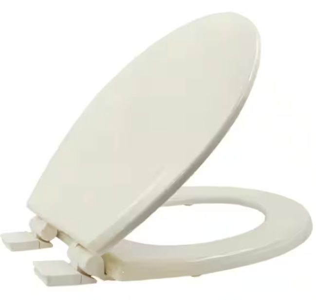 Everflow Easy-Remove Adjustable Hinge Toilet Seat