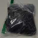 Flowy Shorts for Women Casual Boho Ruffle Tiered Skorts High Waist Mini Skirts Golf Tennis Crochet Shorts (Small, All Black)