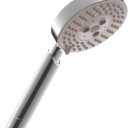 hansgrohe Raindance S Easy Install 4-inch Handheld Shower Head Modern 3 RainAir, BalanceAir, Whirl 04341000,Chrome,Small