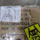 Black Dresser for Bedroom with 7 Drawers, Modern Wide Chest of Storage Drawer with Gold Handles, TV Stand Dresser, Wood Dressers for Bedroom, Living Room, Hallway, Entryway, 55’