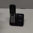 Panasonic Cordless Phone with Advanced Call Block, Bilingual Caller ID and Easy to Read Large High-Contrast Display, Expandable System with 1 Handset - KX-TGD810B (Black)