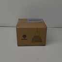 ELYONA Vintage Hammered Pendant Light Fixtures, 10.2 Industrial Metal Hanging Bar Lamp, Solid Wood Antique Gold Adjustable Pendant Light for Kitchen Island, Farmhouse, Dining Room, Brushed Brass (Medium, Brass - 1 Pack)