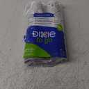 Dixie To Go Paper Coffee Cups With Lids, 12 oz, 26 ct, Disposable Insulated Paper Cups for On-The-Go Hot or Cold Beverages