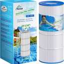 TOREAD Replacement for Pool Filter Pentair CC100, CCRP100, PAP100, PAP100-4, Ultral-C3, Unicel C-9410, R173215, Filbur FC-0686, 59054200, 160316, 160354, SP100 Predator 100, 100 sq. ft. Cartridge