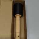 Wood Carving Mallet 15 oz - Non-Slip Urethane Head Woodworking Hammer for Chisels & Carving Tools (Black)