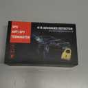 Hidden Camera Detectors, Anti Spy Camera Finder, GPS Tracker Detector, Hidden Devices Detector for Airbnb, Hotels, Bathroom, Home, Office (Black)